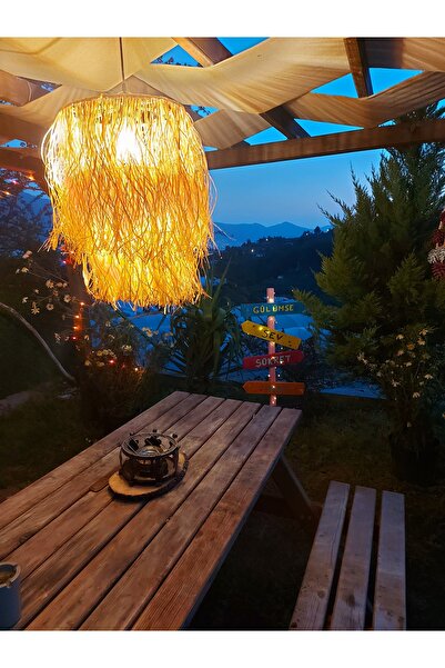 Se7enSky Bohem Rafya Avize 2 katlı