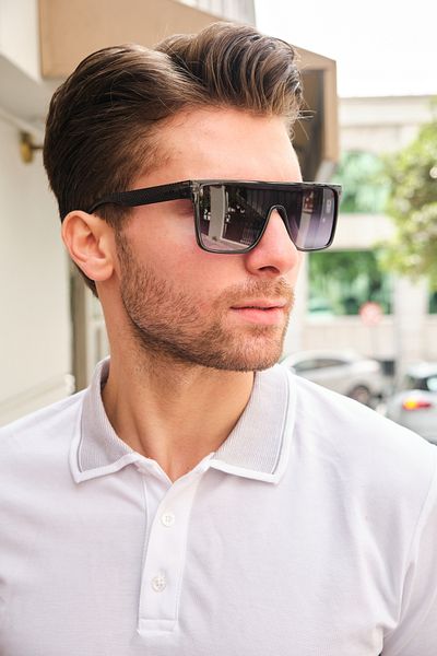 Monvago Mv2037 Block Glass Men's Sunglasses