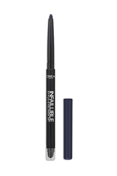 Lorell Navy Blue Eyeliner - Infallible Stylo Eyeliner 24H 316 Wild Blue
