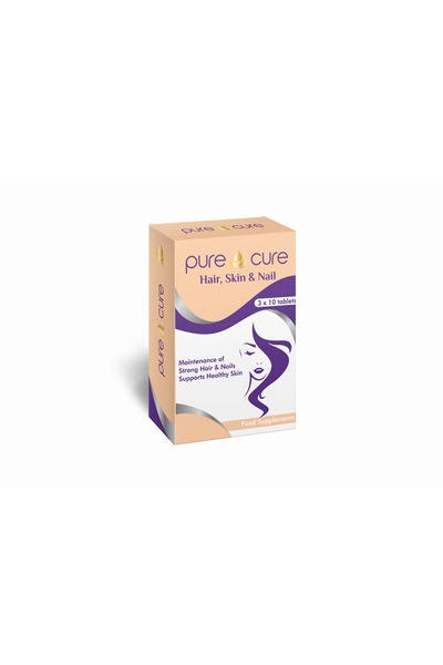 Pure Cure الشعر والبشرة والأظافر 30 قرصًا