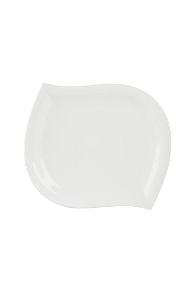 Porland Leaf Dinner Plate, Porcelain
