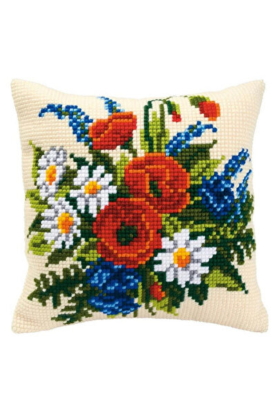 Vervaco Kit de flori Etamin pentru tapiserie de cusut PN-0008549