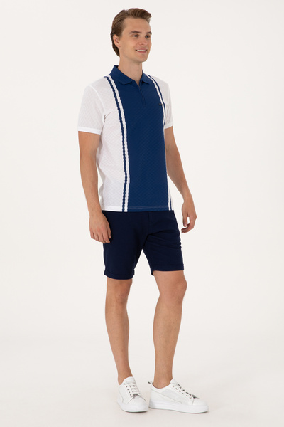 U.S. Polo Assn. Erkek Lacivert Dokuma Şort 50300446-VR033