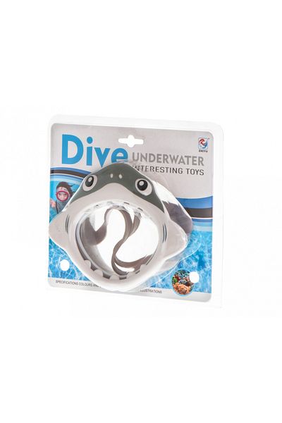 Ikonka Shark diving mask for children