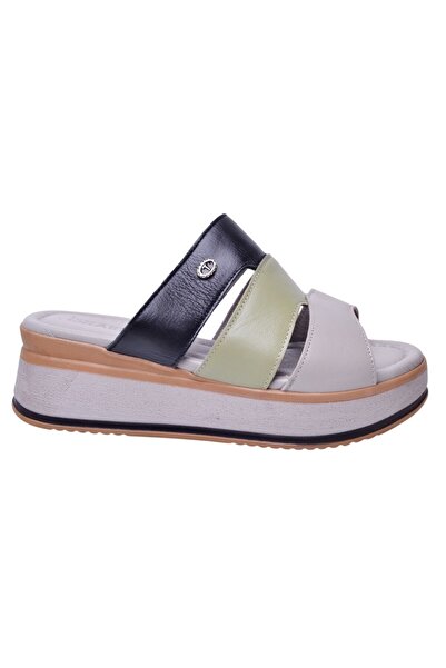 İskarpin Γυναικείες δερμάτινες παντόφλες Femi 1750