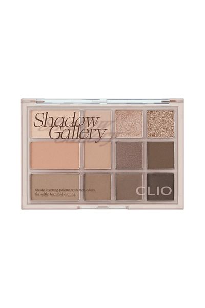 CLIO CLIO Shade & Shadow Palette #01 Shadow Gallery 9.6 g - paletă neutră pentru farduri de pleoape