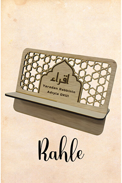 GÜL MZC Kuran Okuma Rahlesi Katlanır Masaüstü Rahlesi