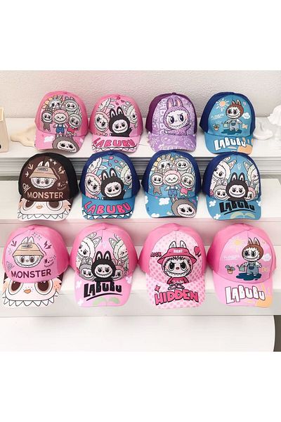 Pop Mart Set of 6 Random Labobo Hats - Unique Designs for Collectors