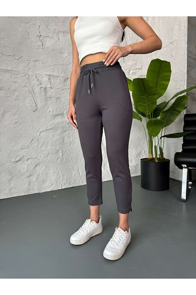 Elif Özbey Butik Αθλητική φόρμα Anthracite Slit Modal