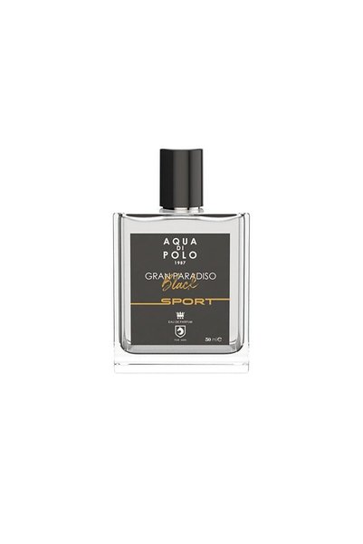 Aqua Di Polo 1987 Gran Paradiso Black Sport 50 ml Edp Men's Perfume Apcn000514