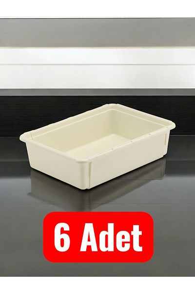 Nesto Home Σετ 6 Συρταριέρα πολλαπλών χρήσεων με ρυθμιζόμενο μήκος και σετ μαχαιροπήρουνων μεσαίου μεγέθους