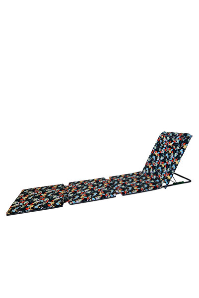 Herrmen 3 Minderli Portatif Şezlong - Çantalı