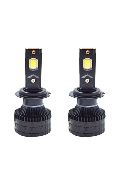 divendi-ro Set de 2 becuri LED H4 V88S Canbus, 380W, 18000Lm, 6000K, lumină albă rece