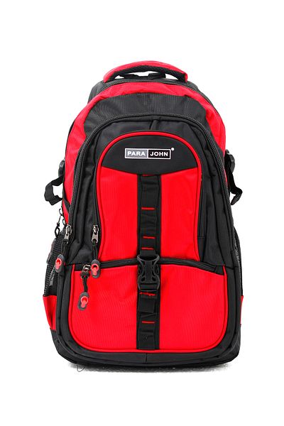 PARAJOHN Iconic 7 Lightweight Durable Schoolbag 18 inch - Red