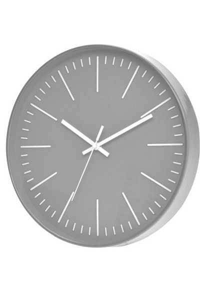 Excellent Wall clock 30 cm gray