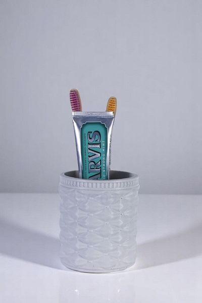 Evene Θήκη οδοντόβουρτσας Βάση οδοντόβουρτσας Βάση οδοντόβουρτσας Λευκό χρώμα Μοντέλο 85