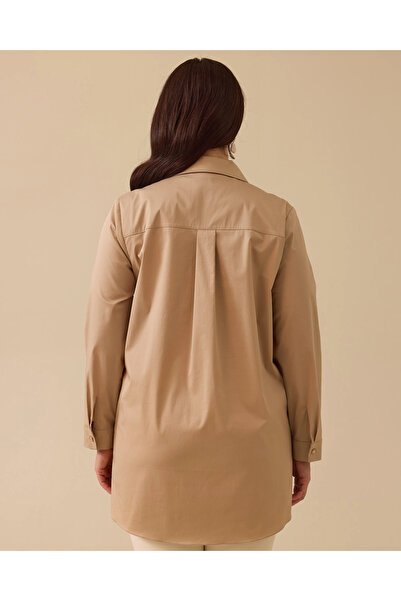 Gala-Xi Tunica cu buzunar brodat cu paiete de marime mare