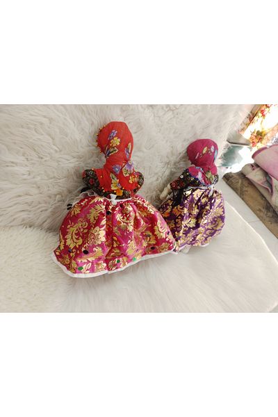 ŞAHMERDANOĞLU Handmade-Slipper Large Size Cappadocia-Onion Doll, Children's Anatolian Cultured Toys 17