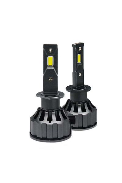 divendi-ro Set of 2 LED bulbs H1, Canbus, 120W, error-free, 6000k, 12000 lumen, cool white light