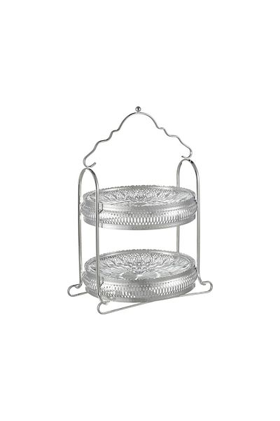 Porland Silver Plated Cake Plate, Silver Plated