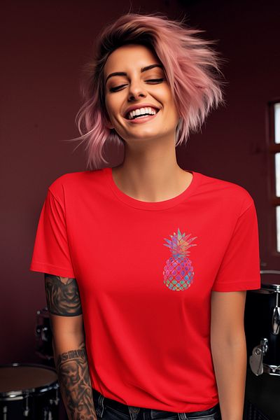 MAGORS Stil-X Summer Time Temali Bicycle Collar 100% Cotton Women's Tshirt