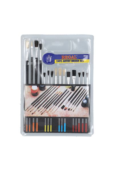 Regal 15-Piece Artist Brush Set