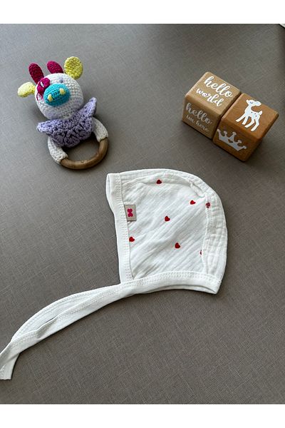 greenmoss Newborn Muslin Hat