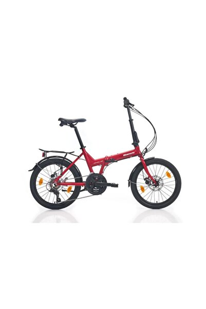 Bianchi ADHOC KATLANIR BİSİKLET 380H MD 20 JANT 21 VİTES TOURNEY RED WHITE