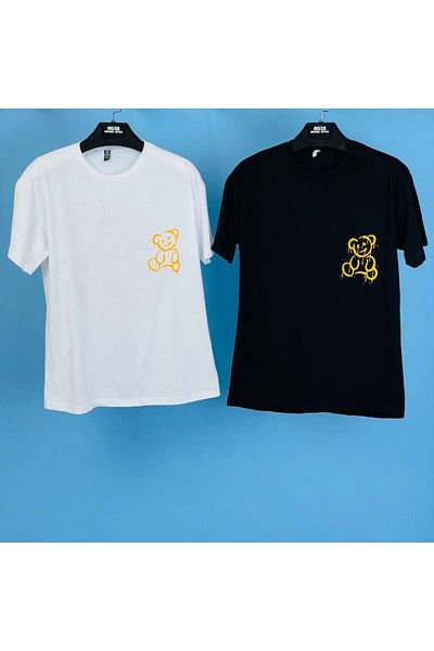 TURKUAZZCENTER Tmb Zero Hug Oversize T-Shirt White