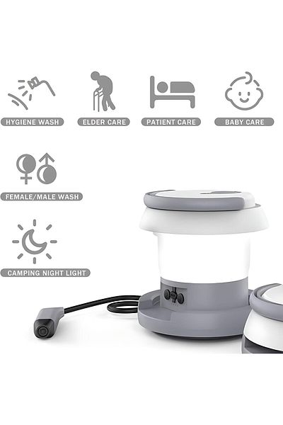 Biki Portable Bidet Sprayer with Camping Lantern