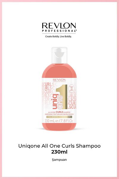 Uniq One Uniqone Curls Shampoo 230ml - Shampoo for Curly Wavy Hair