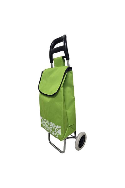 NEXTLY NEXTLY shopping cart for the market, durable material, 37l, 91x30cm, green