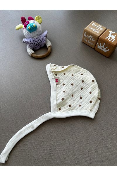 greenmoss Newborn Muslin Hat