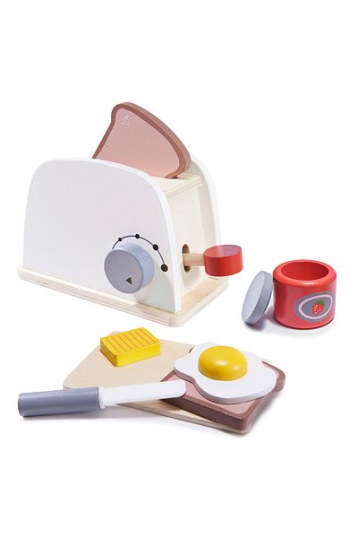 OEM Toaster and Kitchen Accessories Set, Wood/Plastic, 3 Years, Multicolor