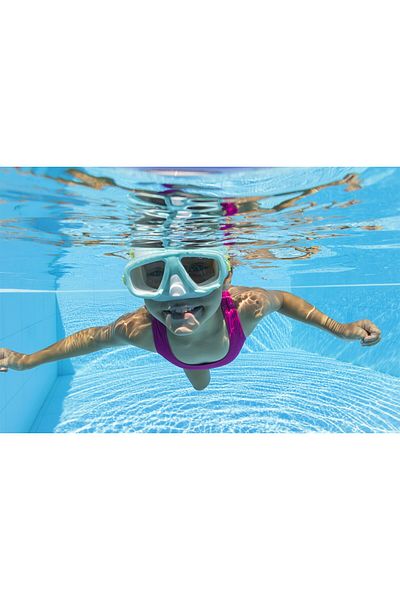 BESTWAY Swimming goggles, Silicone/Plastic, Nose and eye protection, 13x6 cm, Multicolor