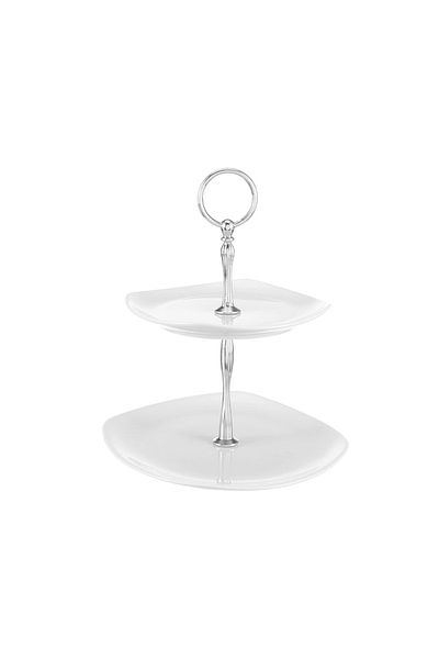 Porland Cake Plate, Porcelain