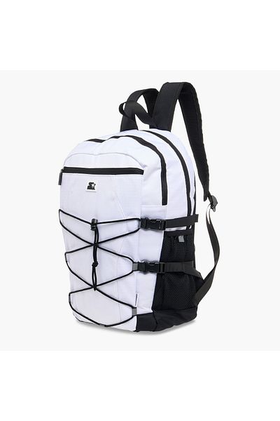 Starter Drawstring Backpack with Adjustable Straps and Zip Closure