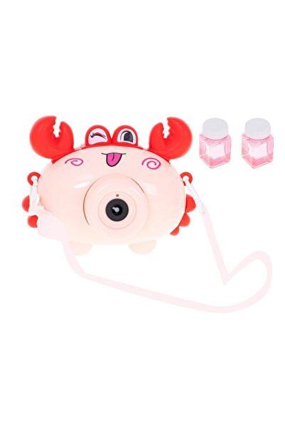 OEM Children's Camera, To Make Soap Balloons, Plastic, Red, 15.5 X 7.5 X 13 Cm