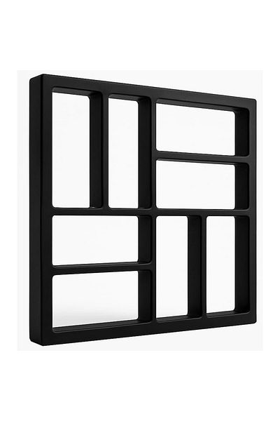 NEXTLY Matrita pavaj din beton NEXTLY, plastic durabil, 39x39x3.8cm, 21-8 negru