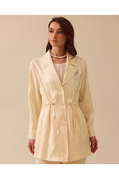 SCL Pul İşlemeli Düğmeli Ceket