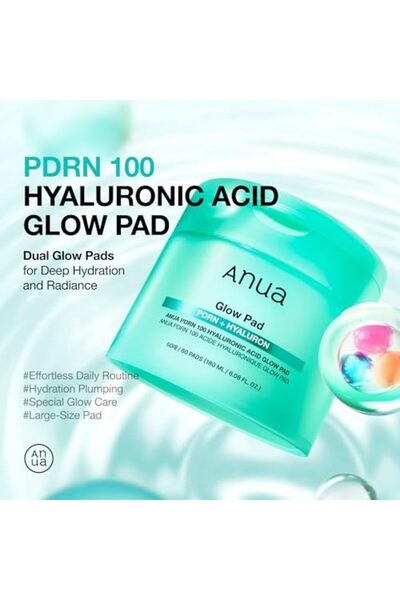ANUA ANUA-PDRN 100 HYALURONIC ACID GLOW PAD 180ml