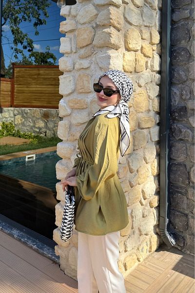 lurex moda Cămașă din voal de bumbac