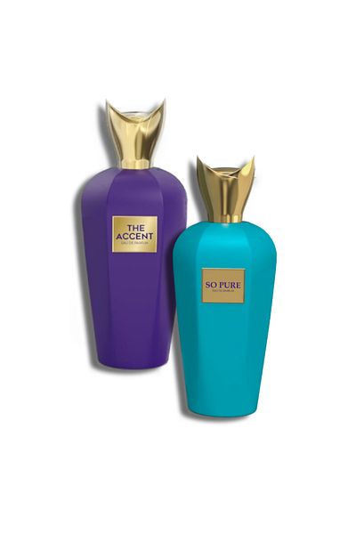 Milestone So pure 100ml Edp + The Accent 100ml Edp