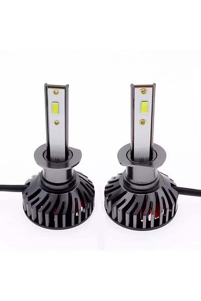 divendi-ro Set of 2 LED bulbs H1, 100W, COB, 12000 lumens with cool white light