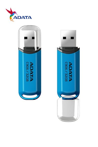 Adata C906 Compact USB 2.0 Flash Drive | Lightweight and Fast Data Transfer
