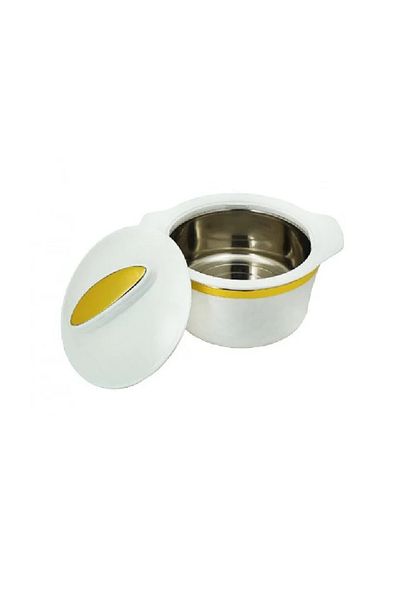 rexa White and gold food container