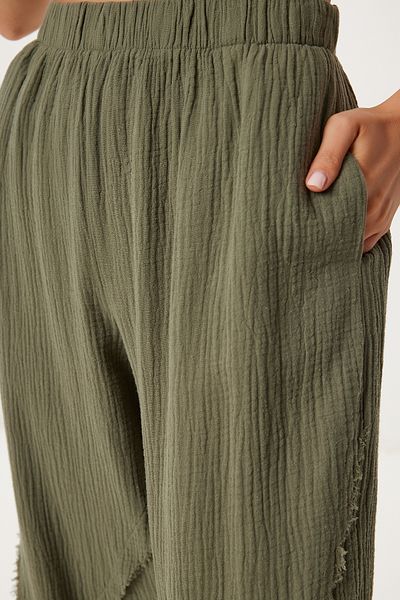 Lovelyİstanbul Tasseled Muslin Trousers