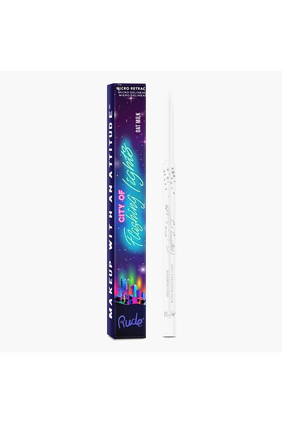 Rude City of Flashing Lights Micro Retractable Liner