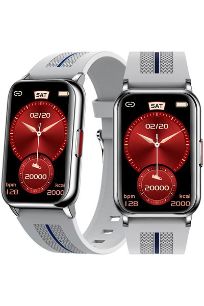 ideal STORE Ceas Smartwatch Pro Collection H76 idealSTORE, Ecran curbat 1.57 inch, IP68, Bluetooth 5,1, Compatib