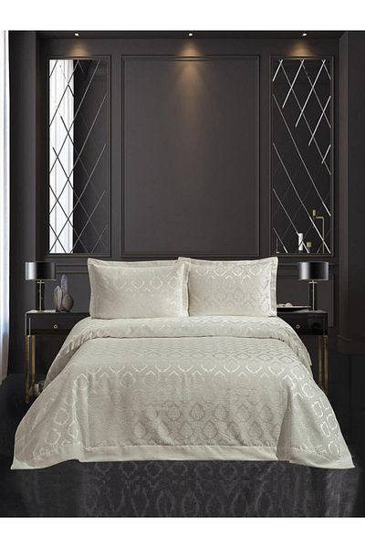 Karna Home Shonıl Marvella Bedspread Set